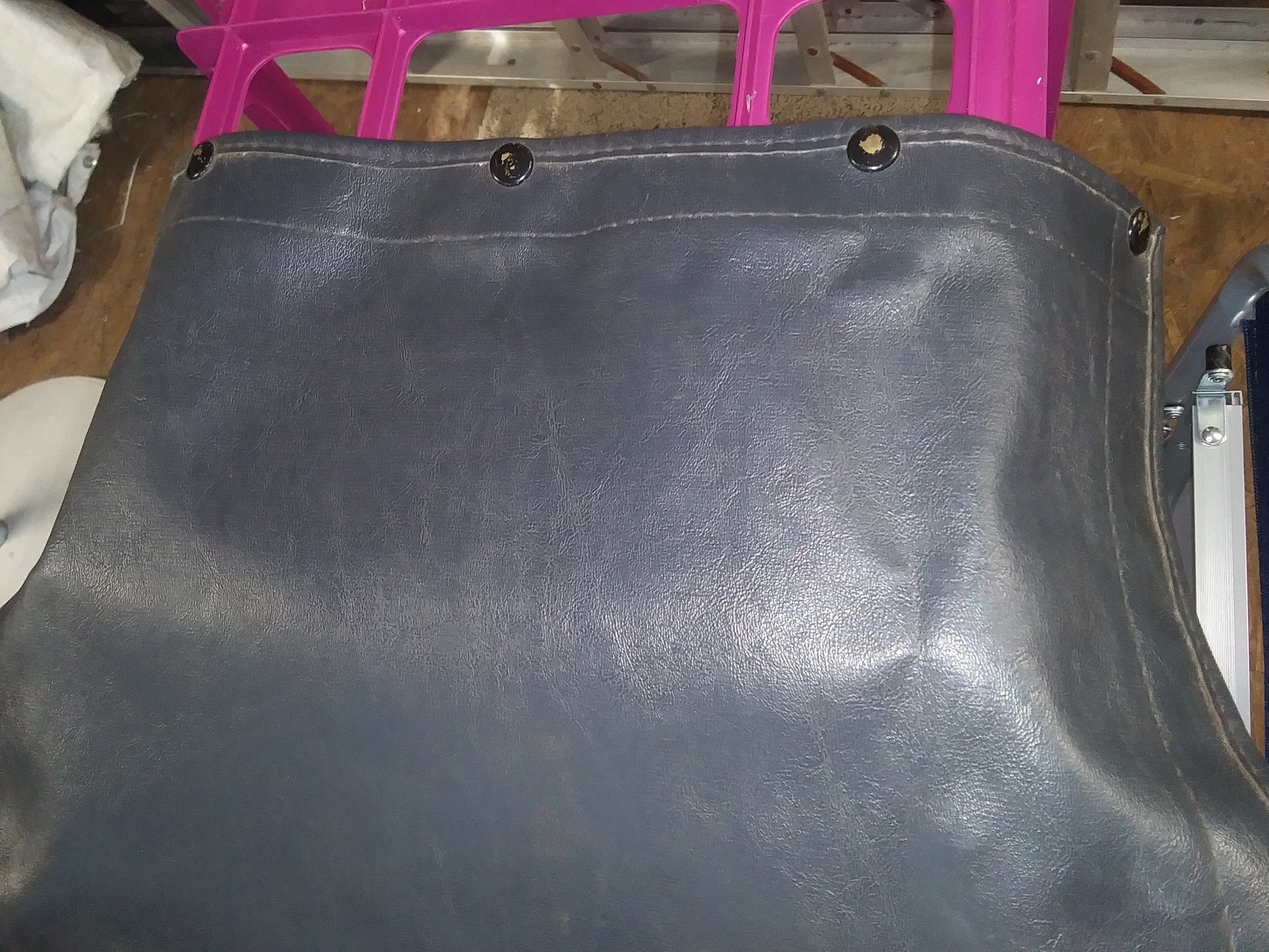 Used Convertible Top for California Sidecar Friendship II front edge