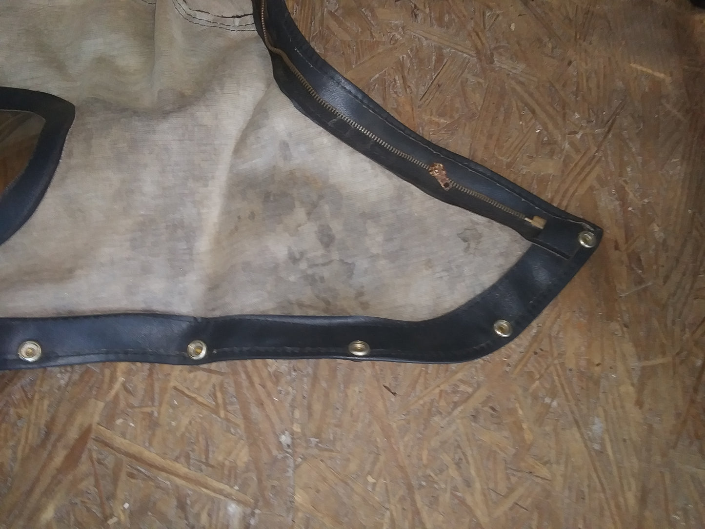 Zippers need to be replaced Used Convertible Top & Bow for California Sidecar Friendship II