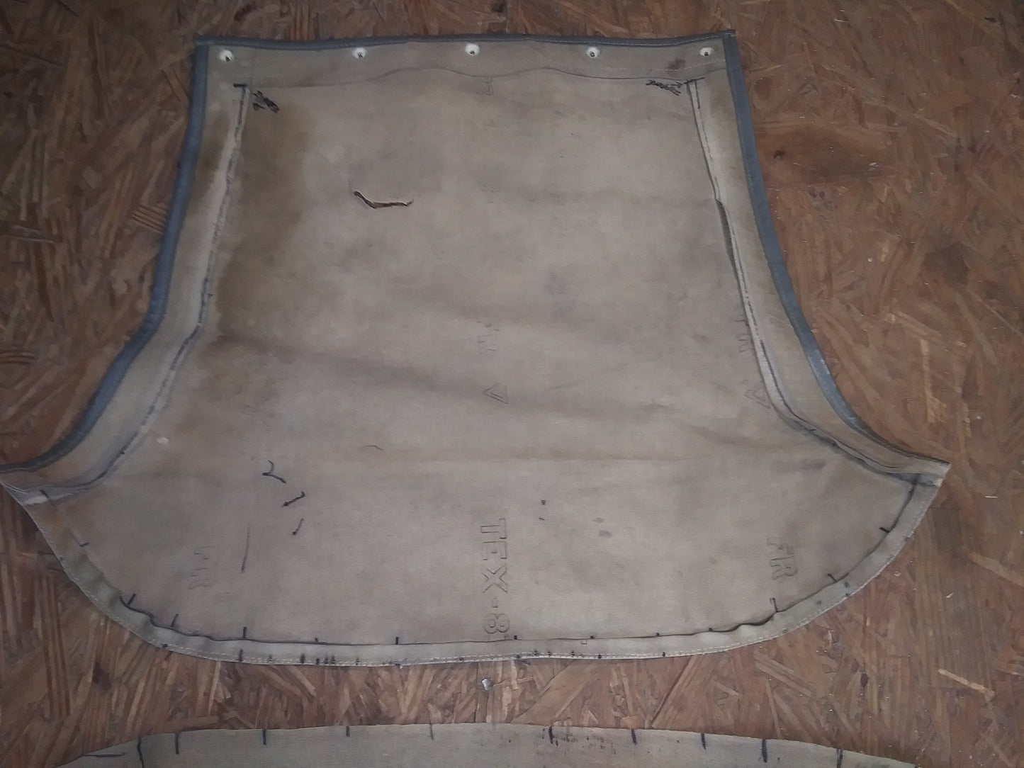 California Sidecar Friendship I used convertible top for pattern gray for torsion arm models front piece