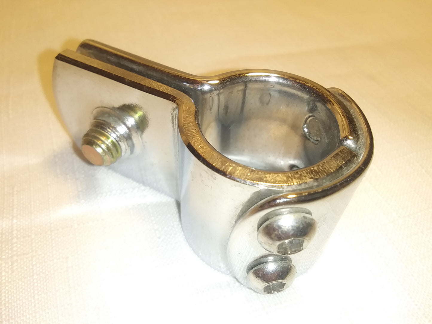 1" Sidecar Accessory Clamp Mount Crash Bar Chrome Heavy Duty