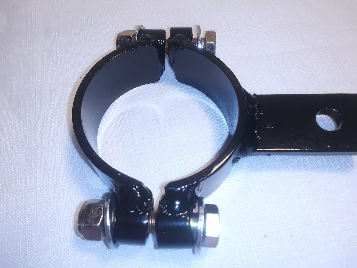 2-1/2" Sidecar Steering Damper Motorcycle Fork Clamp Mount for Harley-Davidson Touring Models