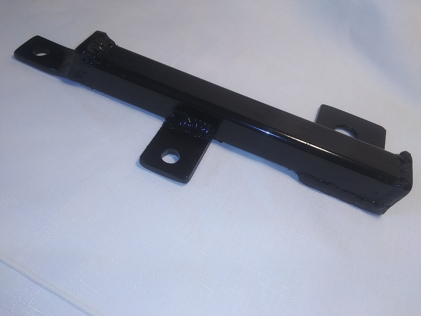 Bottom of Champion Sidecar headlight mounting bracket