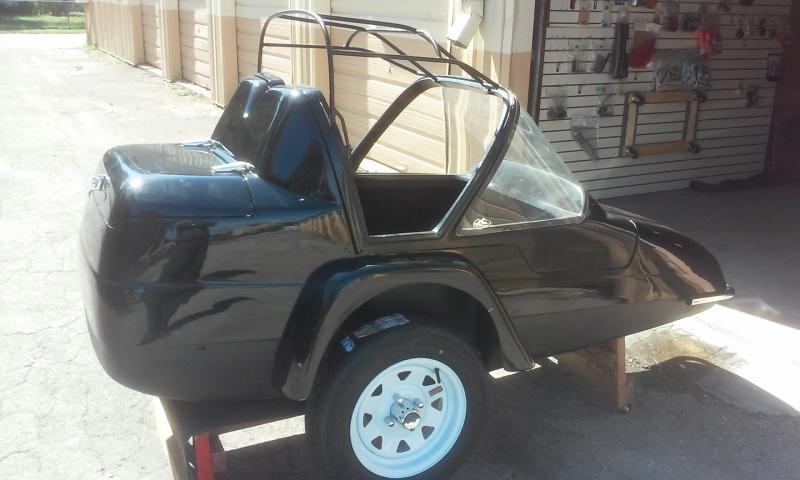 Track For California Sidecar Friendship III Convertible Top