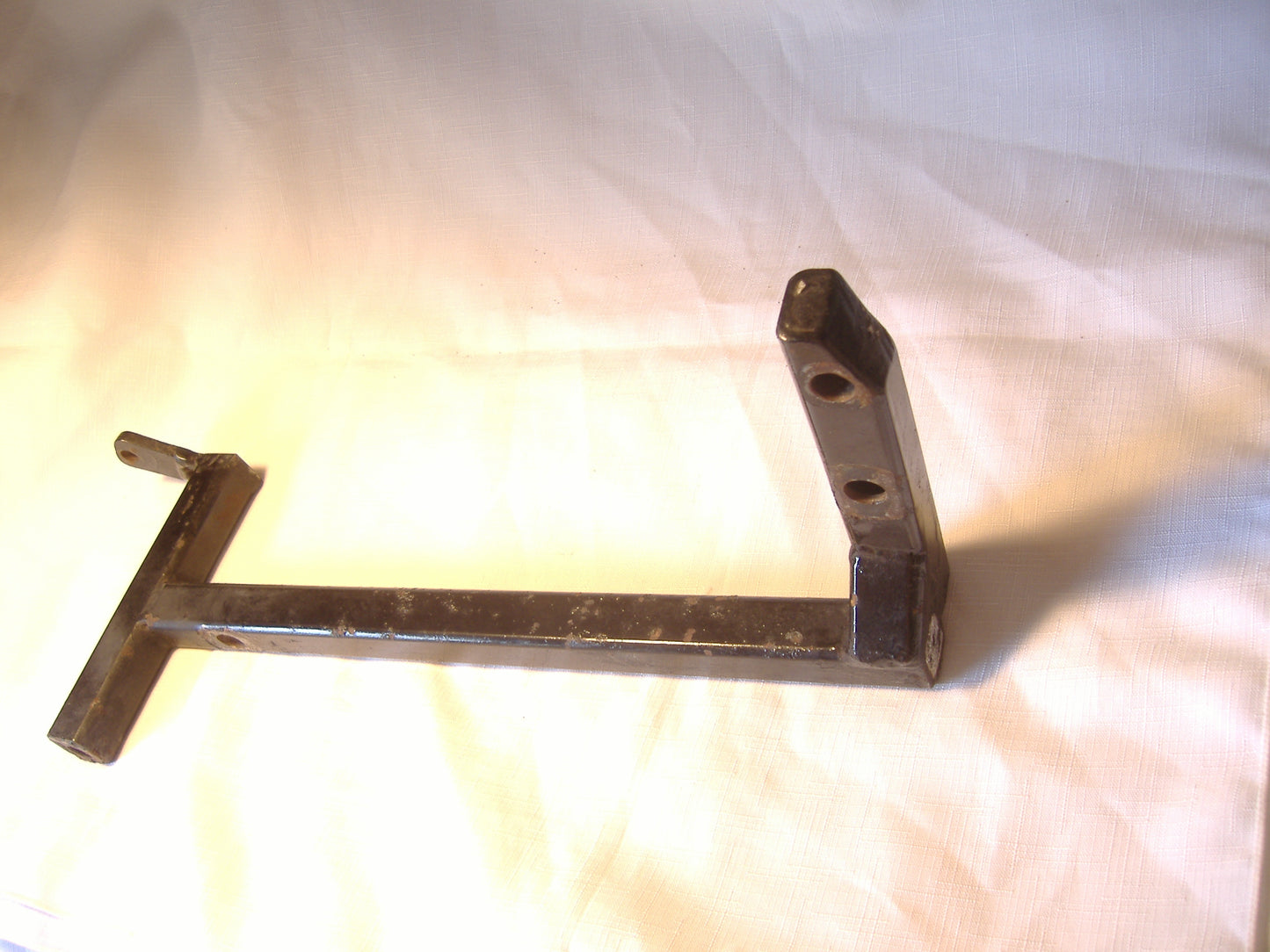 used motorcycle subframe to mount sidecar with mounting bolt holes