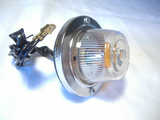 amber sidecar fender marker turn signal light