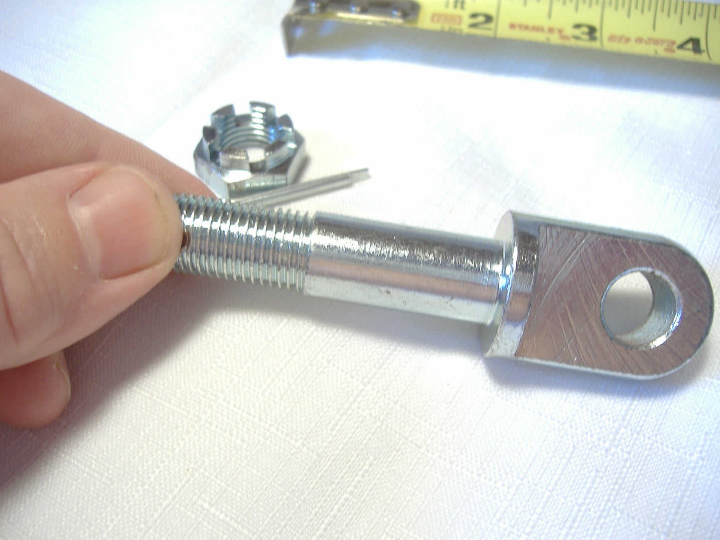 I-bolt Sidecar Mount With Castle Nut Metric
