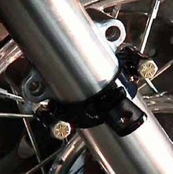 Harlet Davidson 2 inch I.D. steering damper for clamp FLST Softail