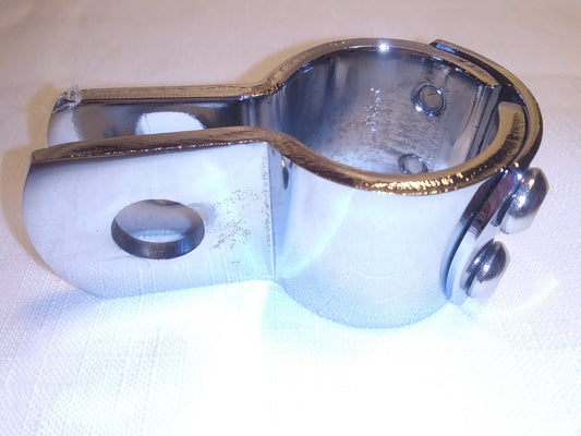 chrome steering damper clamp 1 -1/4 inch motorcycle sidecar