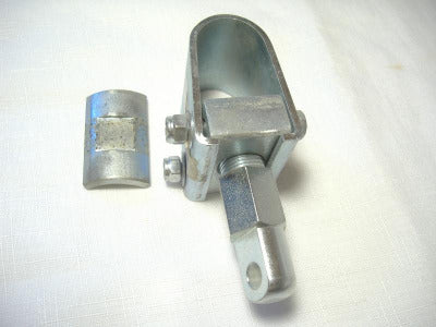 1-1/4 inch motorcycle frame sidecar U-clamp mount assembly frame shim Zinc plated