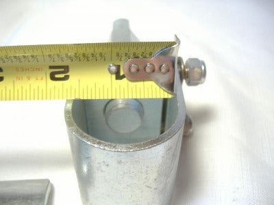 1-1/2" motorcycle frame U-clamp I-bolt mount california sidecar