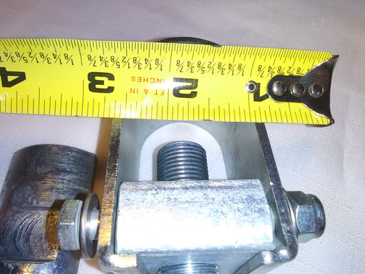1-1/2" Clevis Heim Joint Lower Mount U-clamp Assembly Motorcycle Frame California Sidecar & Champion