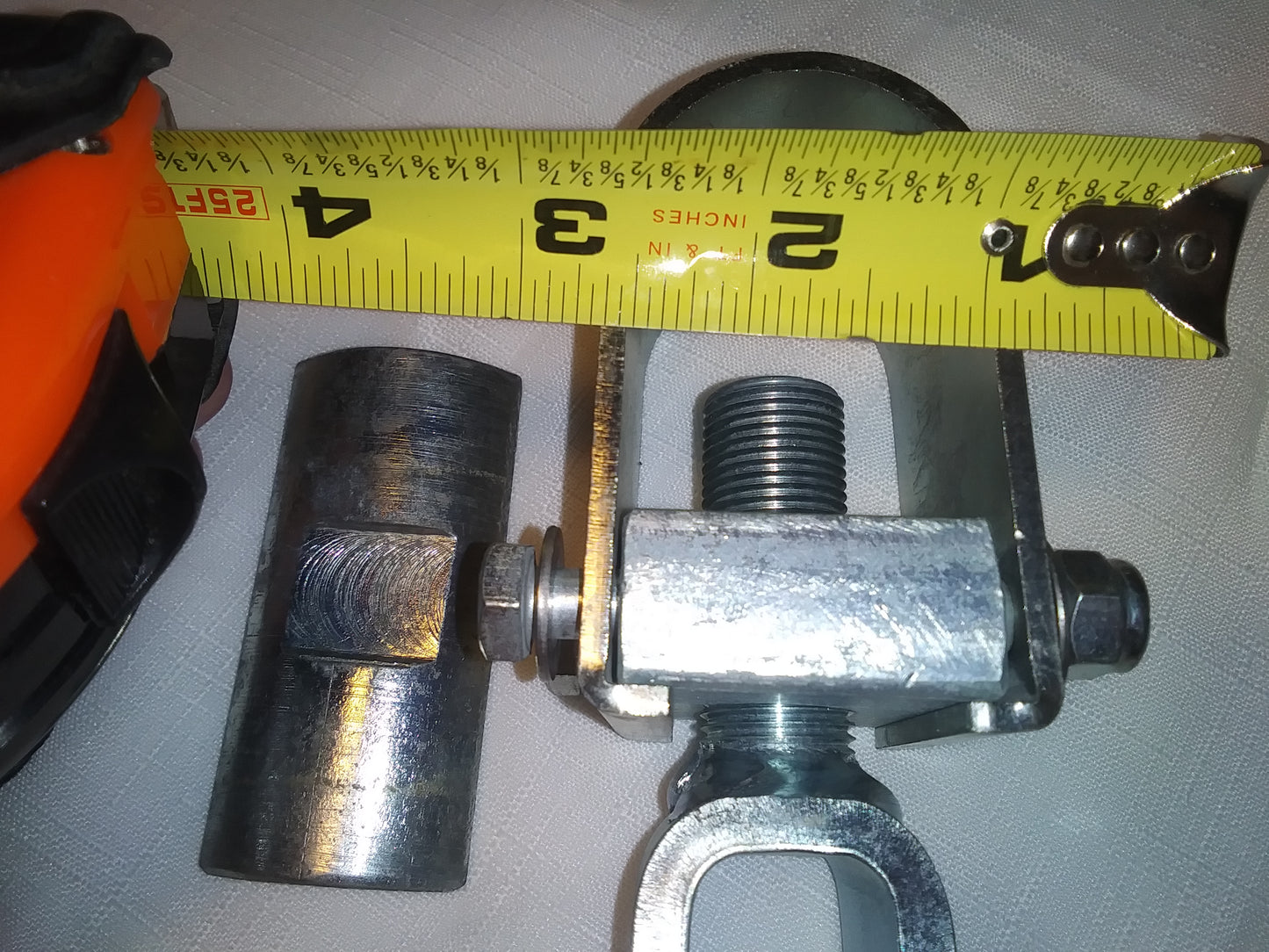 1-1/2" Clevis Heim Joint Lower Mount U-clamp Assembly Motorcycle Frame California Sidecar & Champion