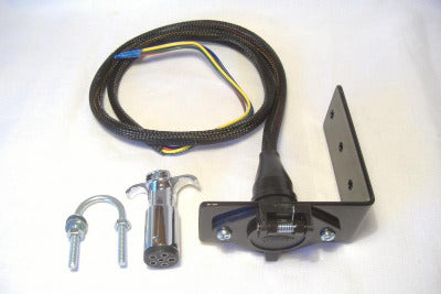 motorcycle sidecar 6 pin wire quick connector & bracket
