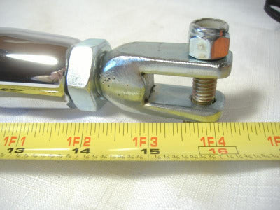 Bent Strut Chrome with Clevis ends california sidecar