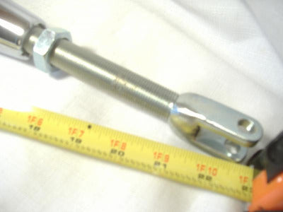 Bent Strut Chrome with Clevis ends california sidecar