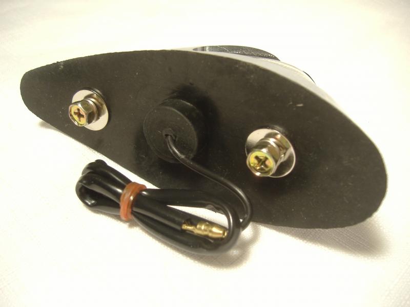4 3/4" Clear Sidecar Fender Marker Light 50's Style