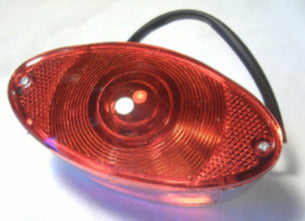 Motorcycle sidecar taillight flush mount