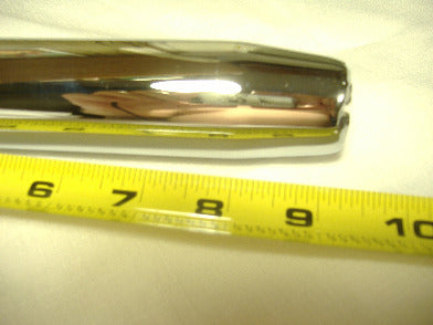 chrome 9 inch short straight strut tube only california sidecar