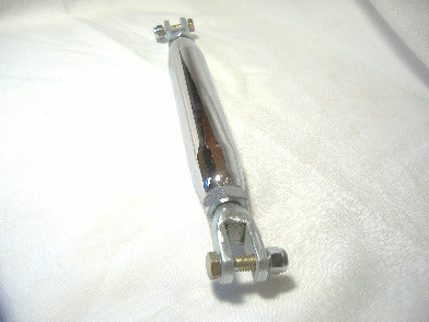 12 inch long straight strut chrome with clevis ends california sidecar