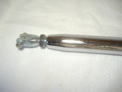 12 inch long straight strut chrome with clevis ends california sidecar
