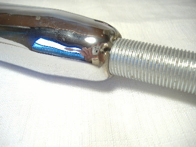 12 inch long straight strut chrome with clevis ends california sidecar