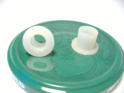 Friendship III White plastic inserts for convertible top windshield frame bracket