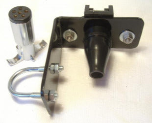 motorcycle sidecar 6 pin wire quick connector & bracket
