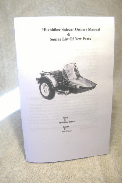 Hitchhiker Sidecar set up manual