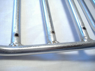 Inder sidecar luggage rack motorcycle drain hole