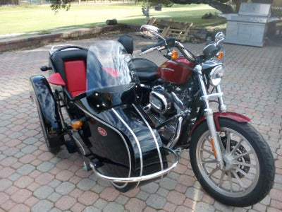 Inder Sidecar Red Armrests Set