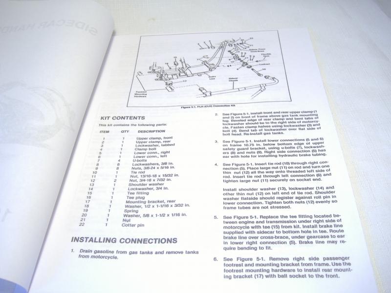 Harley-Davidson 1936-1979 Sidecar Set Up Manual