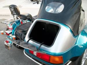 trunk of Friendship II SE California Sidecar