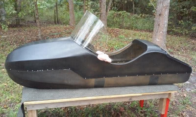 bullet nose sidecar fiberglass body Watsonian Style