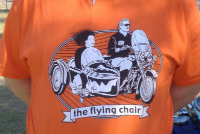 T-shirt motorcycle sidecar