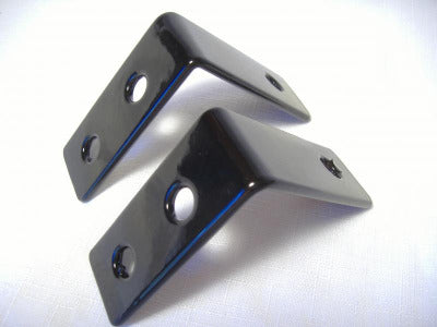 motorcycle sidecar turn signal mounting bracket black powder coat