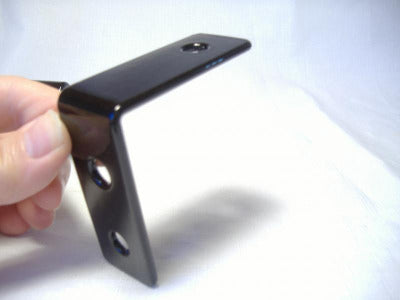 motorcycle sidecar turn signal mounting bracket black powder coat