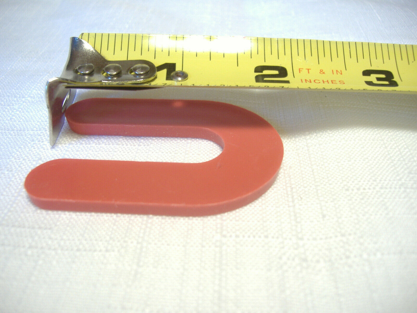 Plastic Shim Spacer 2" Long by 1-7/16" Wide Red Set of 5 Parts California Sidecar