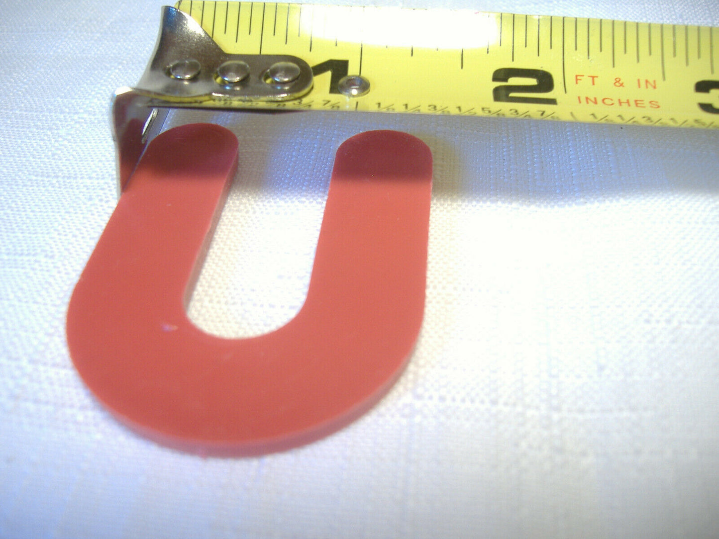 Plastic Shim Spacer 2" Long by 1-7/16" Wide Red Set of 5 Parts California Sidecar