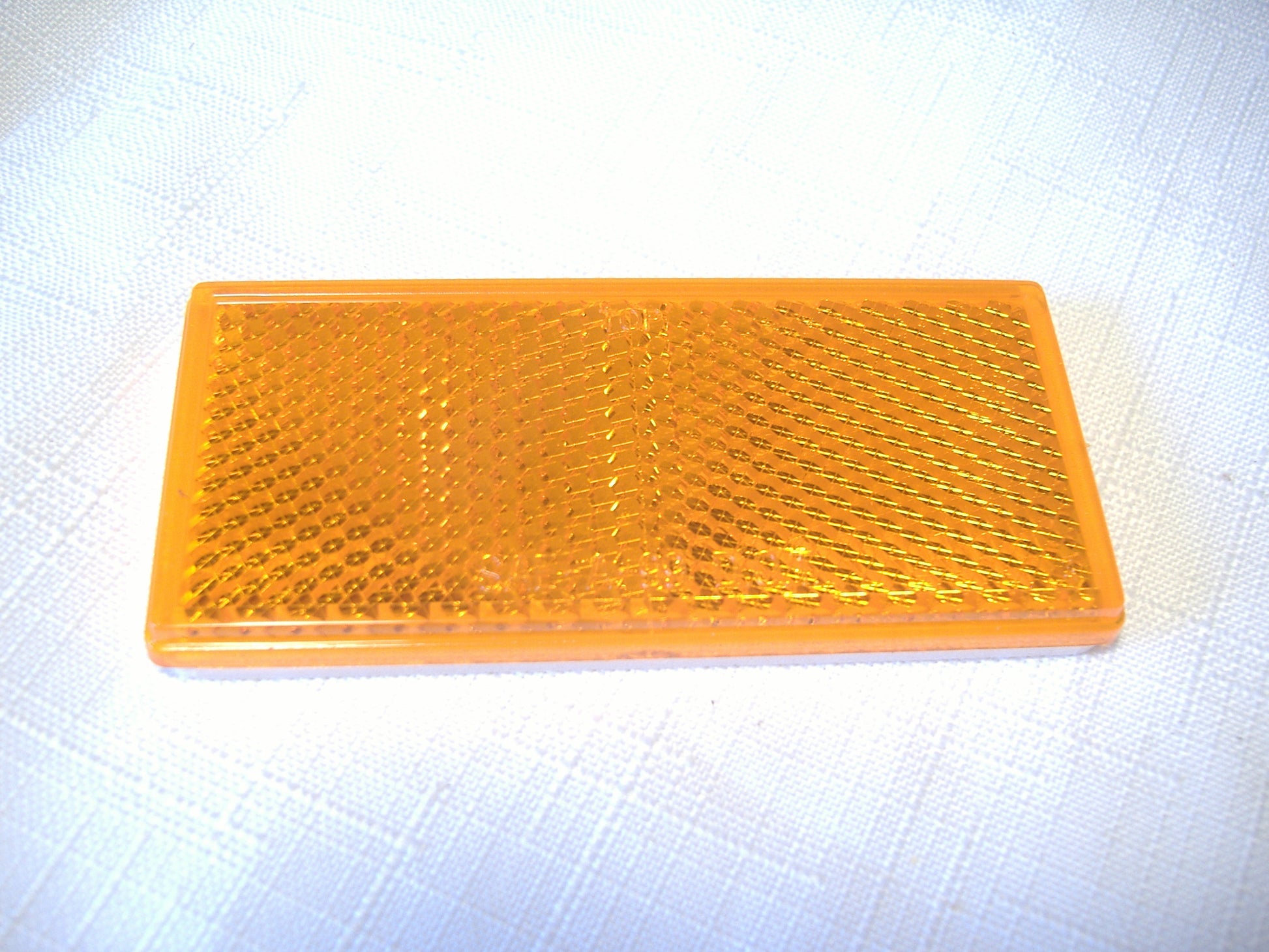 motorcycle sidecar amber reflector for fender or body