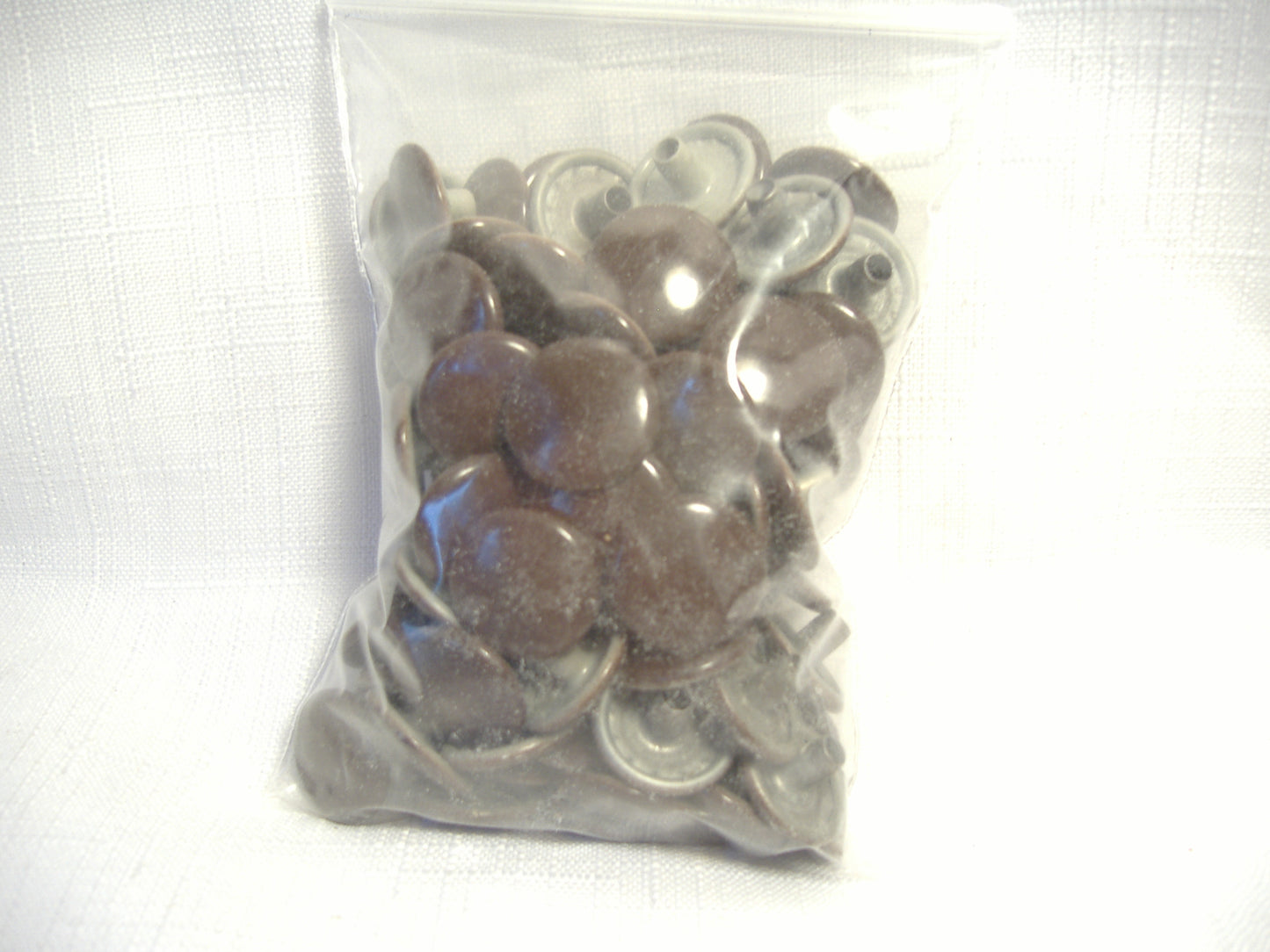 Brown Snap Fastener Buttons Tonneau Cover Qty 100 Pieces OEM NOS California Sidecar