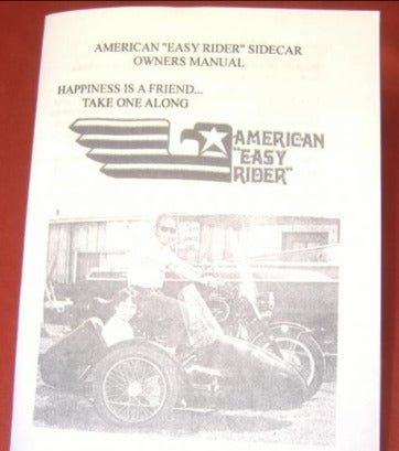 Easy Rider Sidecar set up manual