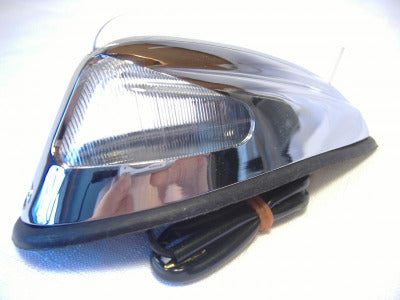 cle sidecar fender marker light chrome clear wire