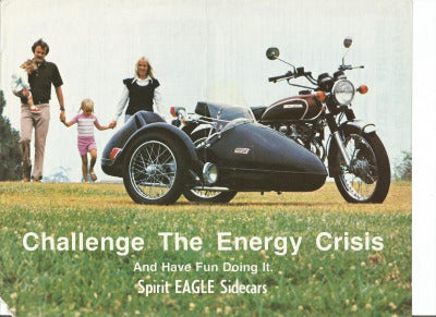 Old Ad for Spirit of America Eagle Sidecar 