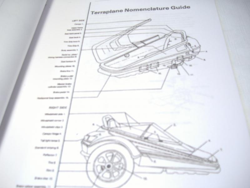Vetter / Terraplane Sidecar Driver's / Owner's Manual